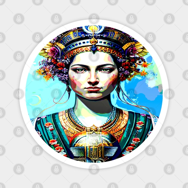 Beautiful Fierce Goddess Magnet by Heartsake